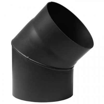 Kolano kominowe 45° PARKANEX, stal, czarne, Ø130, Grubość 2mm - Porównanie produktów