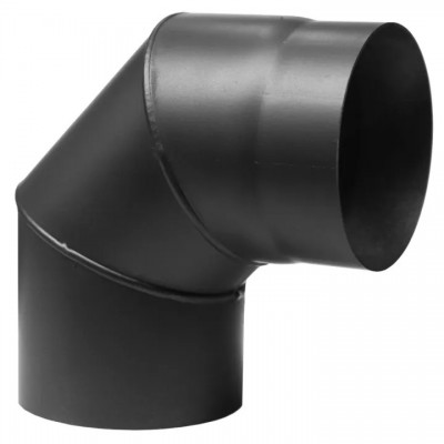 Kolano kominowe 90° PARKANEX, stal, czarne, Ø130, Grubość 2mm - Porównanie produktów