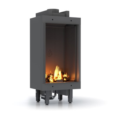 Kominki gazowe Velmora Fire GAS STANDING STRAIGHT, 3.9kW - 6.0kW - Kominki