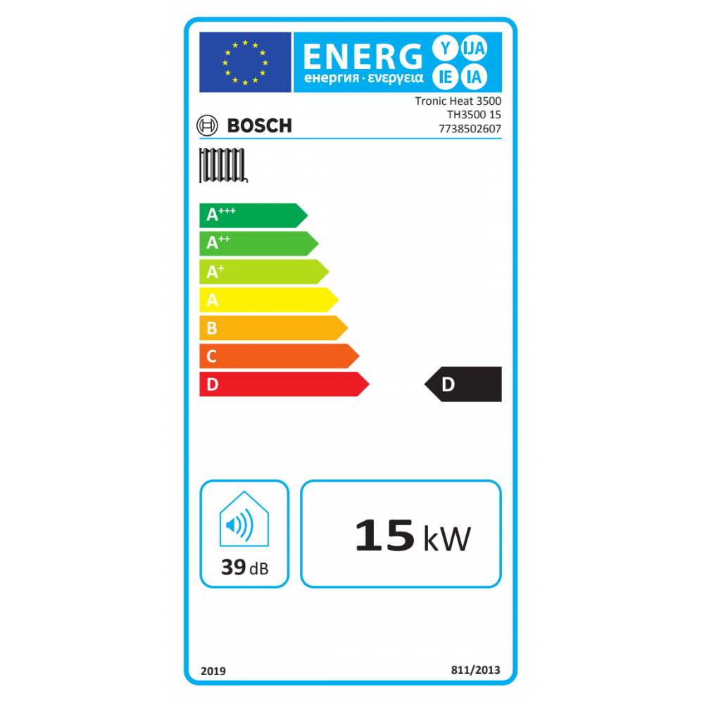 Kocioł elektryczny Bosch TRONIC HEAT 3500, 15kW | Kotły elektryczne |  |