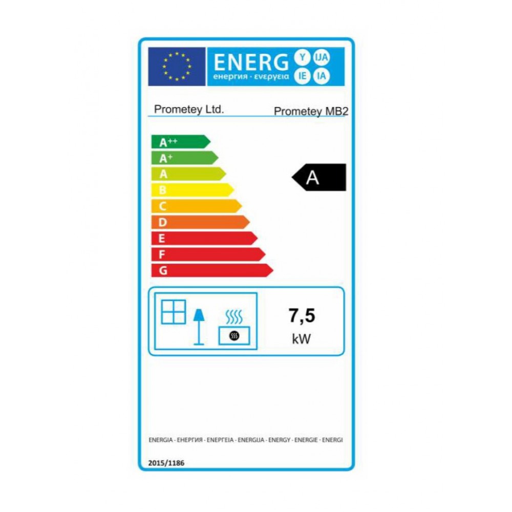Piec na drewno Prometey “Metal top 2”, 7.5kW | Piece na drewno |  |