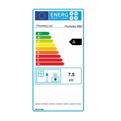 Piec na drewno Prometey “Metal top 2”, 7.5kW - Piece na drewno