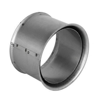Podwójna rozeta kominowa PARKANEX, stal, 115 mm, Ø150, Grubość 2mm - Kominy