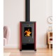 Piec na drewno Prometey EKO Mini Bordeaux, 6.4 kW | Piece na drewno |  |