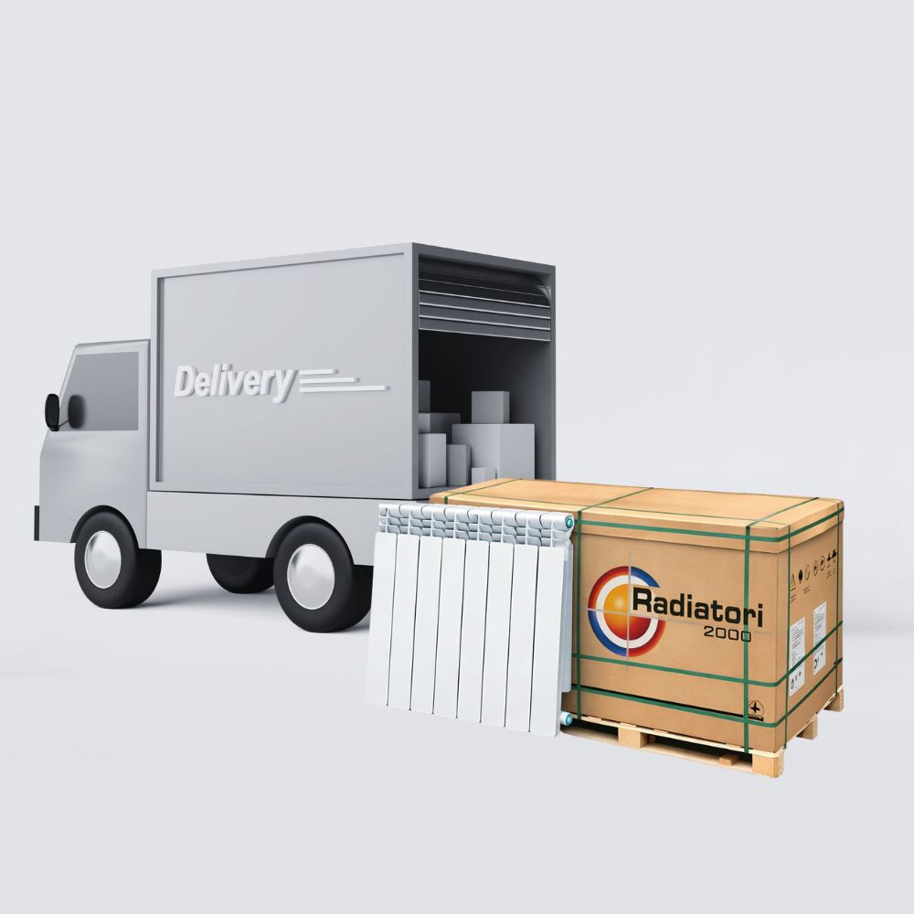 Komplet grzejników aluminiowych Helyos Evo H350, 10 szt. x 10 sekcji | Grzejniki aluminiowe | Grzejniki |