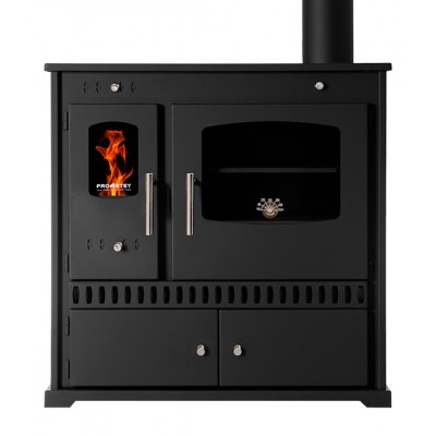 Kuchenka na drewno Prometey Perfect Eco, 7kW - Piece na drewno z piekarnikiem