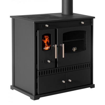 Kuchenka na drewno Prometey Perfect Eco, 7kW - Piece na drewno z piekarnikiem