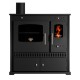 Kuchenka na drewno Prometey Perfect Eco z lewym kominem, 7kW |  |  |