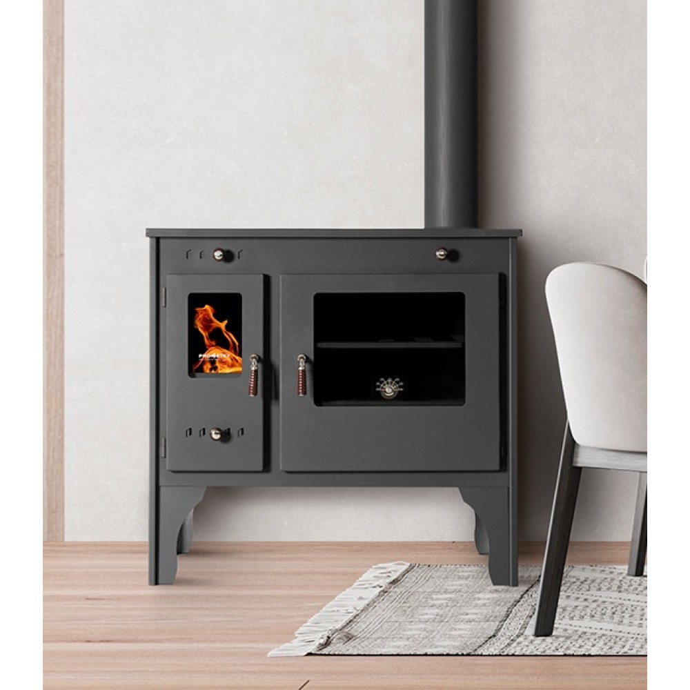 Kuchenka na drewno Prometey Retro Eco, 7kW |  |  |