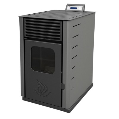 Piec na Pellet / Kominek na pellet Mytherm Angela TA 25 szary, 25kW - Mytherm