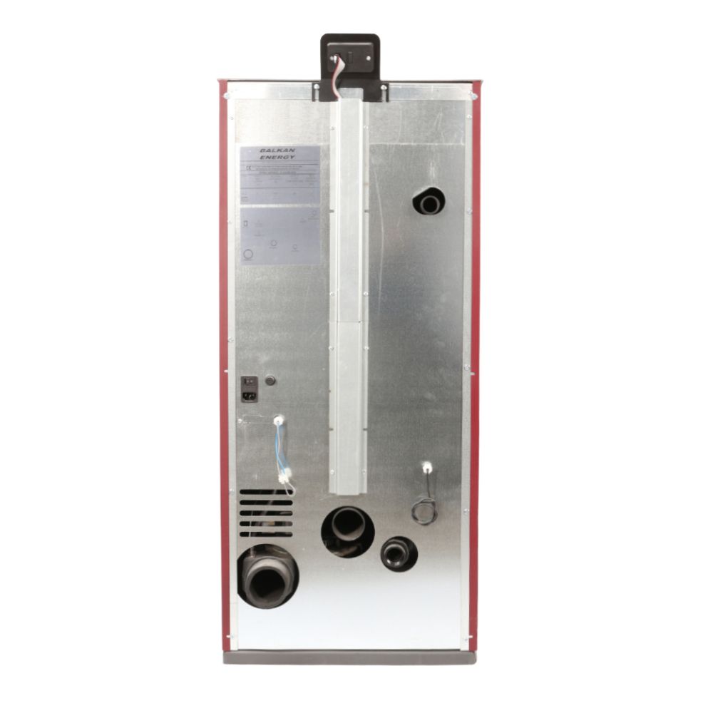 Piec / Kominek na pellet z płaszczem wodnym Mytherm IOLI TS 18 czerwony, 18kW | Piece / kominki na pellet z płaszczem wodnym | Piece na pellet / Kominki na pellet |