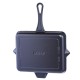 Patelnia grillowa żeliwna emaliowana Hosse, Black Onyx, 26x32cm | Patelnia grillowa żeliwna | Patelnia żeliwna |