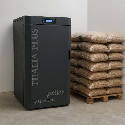Kocioł na pellet Mytherm Thalia Plus 25 czarny, 25kW - Porównanie produktów
