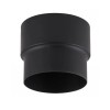 Adapter kominowy PARKANEX, stal, czarne, Ø120-130, Grubość 2mm