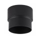 Adapter kominowy PARKANEX, stal, czarne, Ø130-150, Grubość 2mm | Rura kominowa | Kominy |