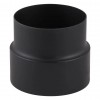Adapter kominowy PARKANEX, stal, czarne, Ø160-150, Grubość 2mm