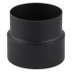 Adapter kominowy PARKANEX, stal, czarne, Ø150-130, Grubość 2mm | Rura kominowa | Kominy |