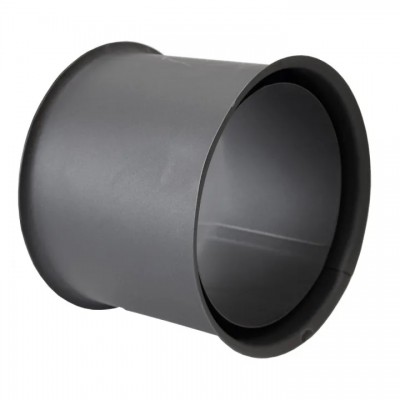 Podwójna rozeta kominowa PARKANEX, stal, czarne, 115 mm, Ø130, Grubość 2mm - Porównanie produktów