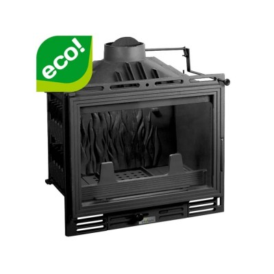 Wkład kominkowy UNIFLAM 600 ECO z przepustnicą i doprowadzeniem powietrza, 8 kW - Kominki