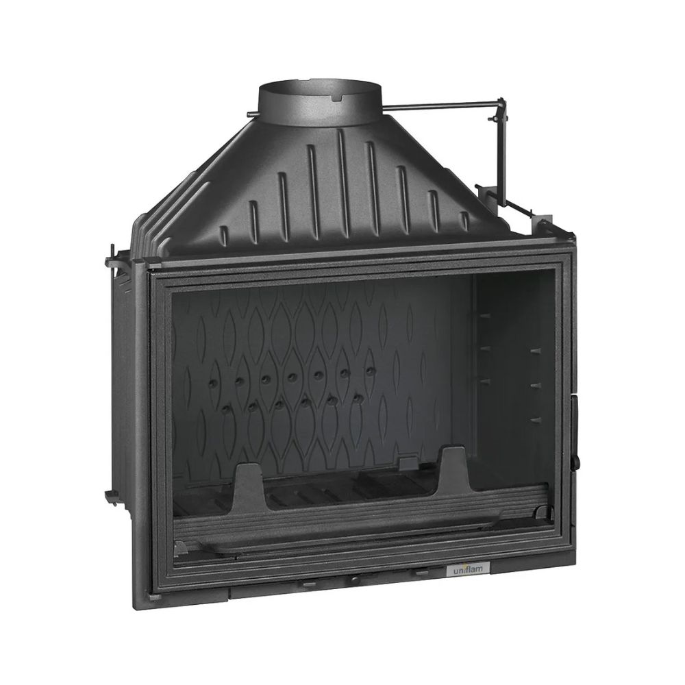 Wkład kominkowy UNIFLAM 700 LUX ECO z przepustnicą i doprowadzeniem powietrza, 12 kW | Kominki żeliwny | Kominki |