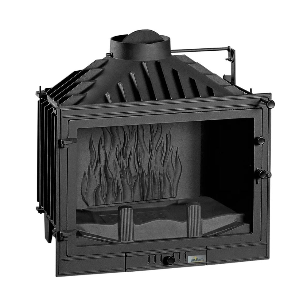 Wkład kominkowy UNIFLAM 700 STANDARD ECO z przepustnicą, 10 kW | Wkłady Kominkowe | Kominki |