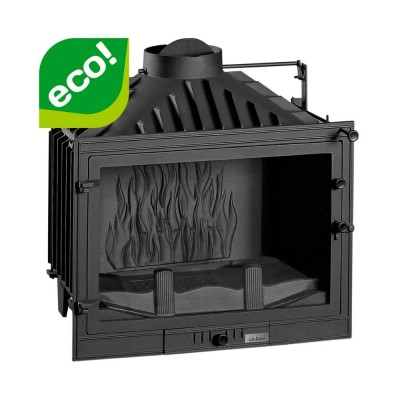 Wkład kominkowy UNIFLAM 700 STANDARD ECO z przepustnicą i doprowadzeniem powietrza, 10 kW - Kominki