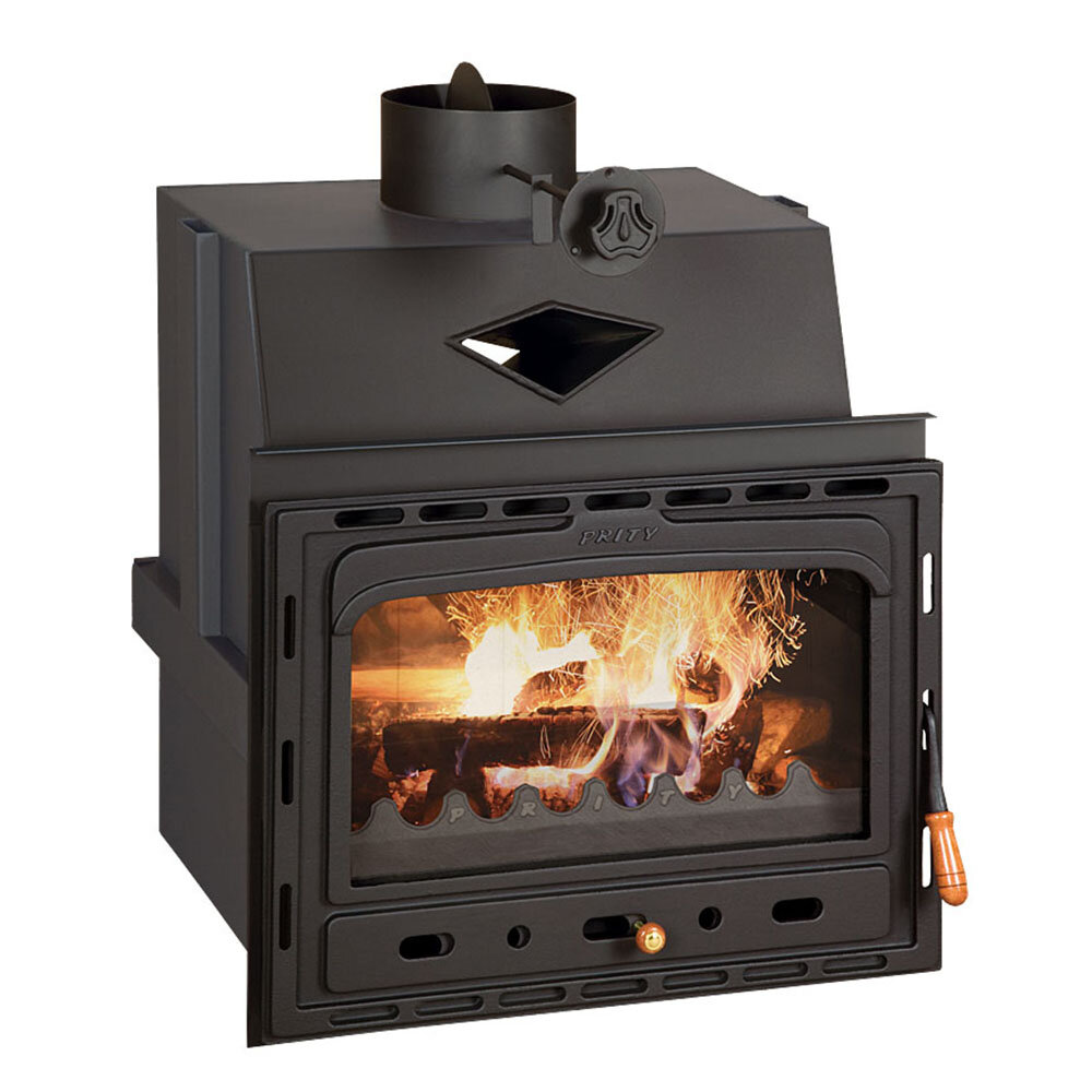 Wkład kominkowy Prity C żeliwny, 15.8 kW | Kominki żeliwny | Kominki |