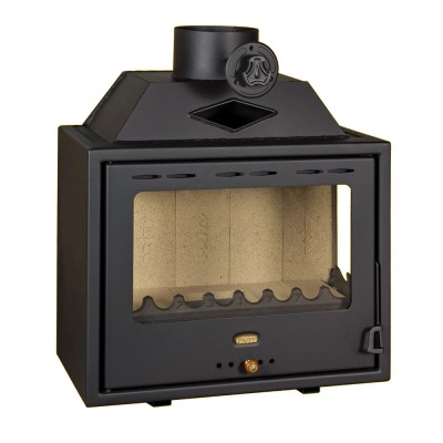 Wkład kominkowy Prity PS2, prawy, 10.3 kW - Kominki na drewno