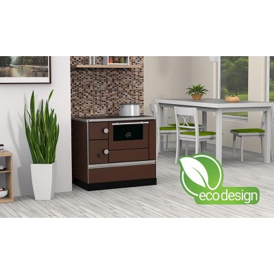 Kuchenka na drewno Alfa Plam Alfa 90 H Favorit, Brązowy, 6.4 kW - Porównanie produktów