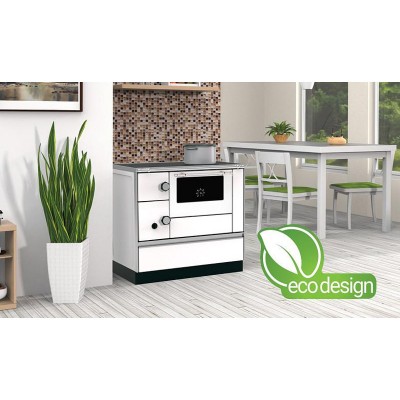 Kuchenka na drewno Alfa Plam Alfa 90 H Favorit, Biały, 6.4 kW - Porównanie produktów