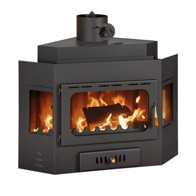 Wkład kominkowy Prity A, 14.2 kW - Kominki na drewno