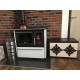 Kuchenka na drewno Plamen 850 Glas N, 8kW | Piece na drewno z piekarnikiem | Piece na drewno |