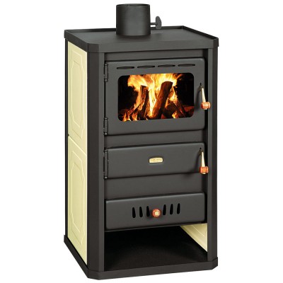Piec z płaszczem wodnym na drewno Prity S2 W10, 13.3kW - Piece z płaszczem wodnym