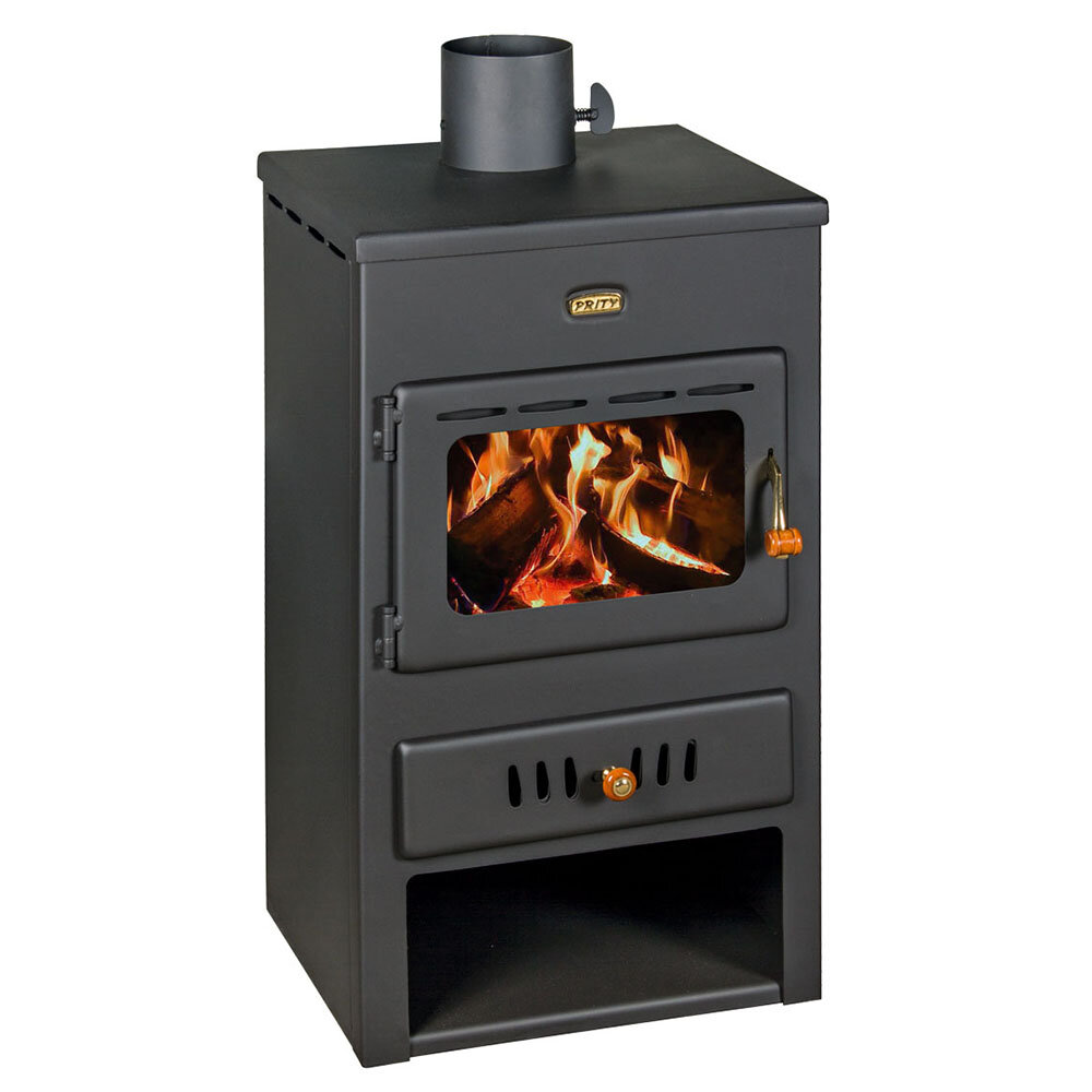 Piec z płaszczem wodnym na drewno Prity K1 W8, 13.1kW Piec z płaszczem wodnym na drewno Prity K1 W8, 13.1kW
