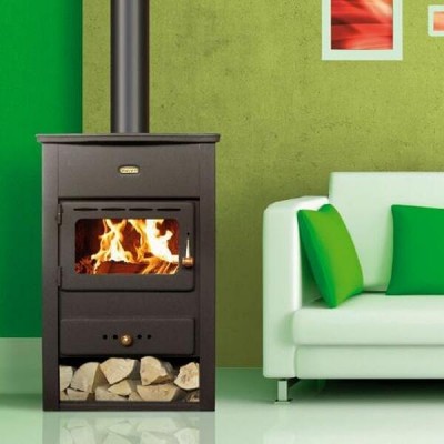 Piec z płaszczem wodnym na drewno Prity K1 CP W8 z żeliwną płytą wierzchnią, 13.1kW - Porównanie produktów