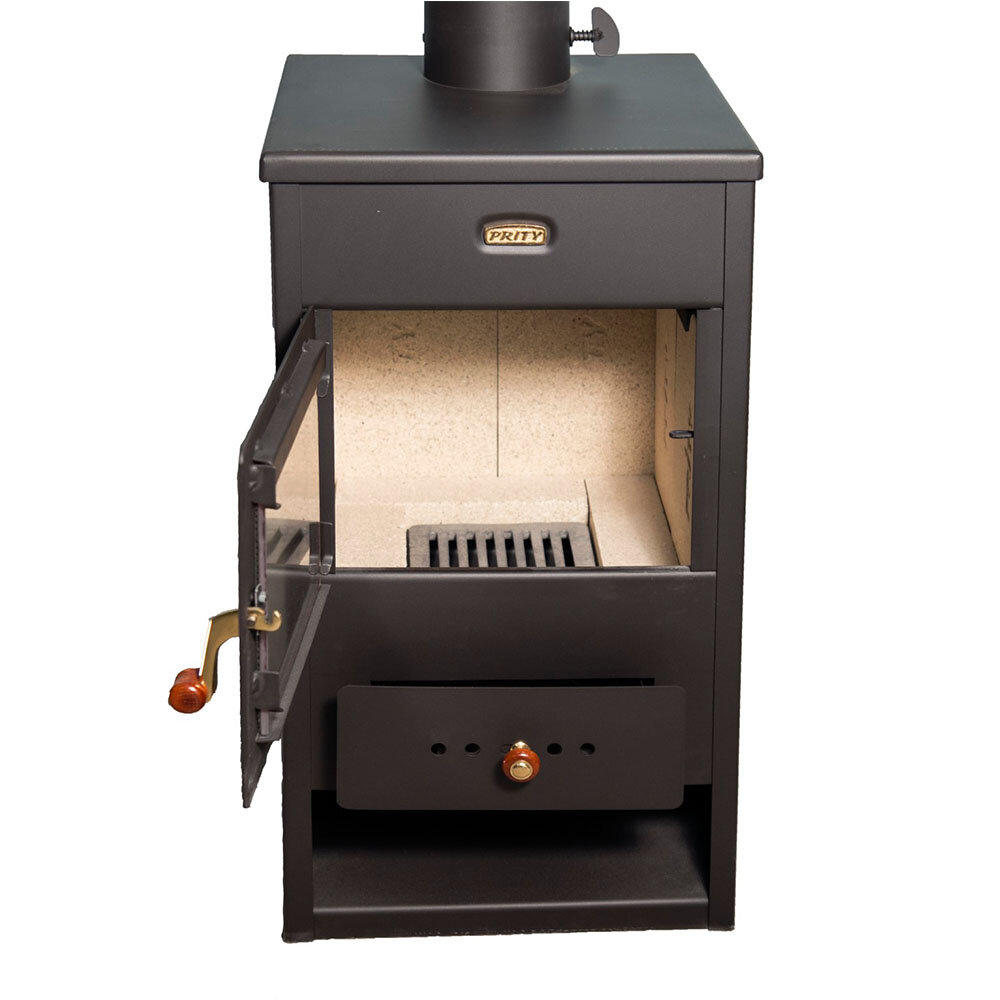 Piec na drewno Prity K1 Optima, 9.5 kW | Bezpośrednie piece na drewno | Piece na drewno |