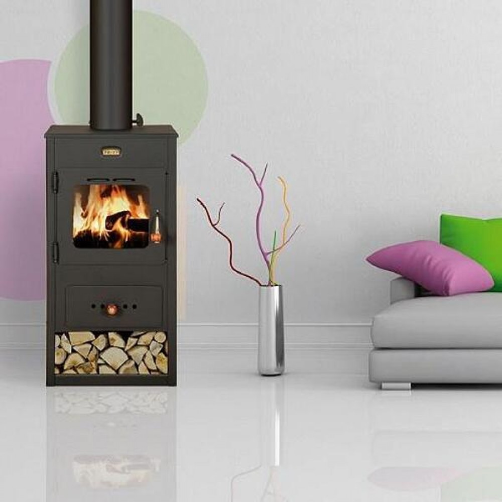 Piec na drewno Prity K1 Optima, 9.5 kW | Bezpośrednie piece na drewno | Piece na drewno |