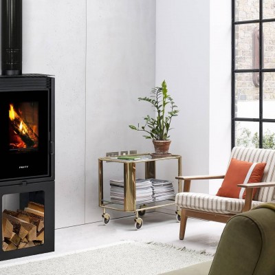 Piec na drewno Prity PMV3 TV, 11kW - Piece na drewno