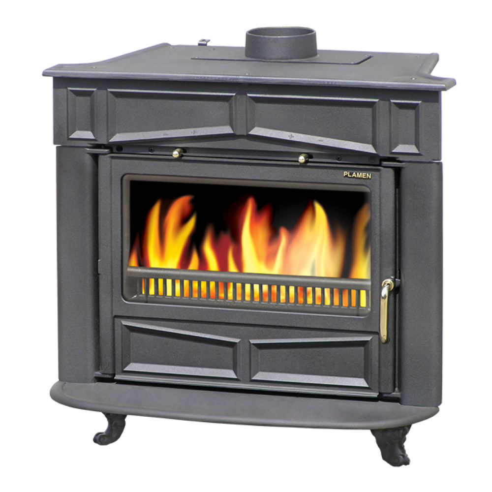 Piec na drewno Plamen Glas Franklin 11kW, Log | Piece na drewno |  |