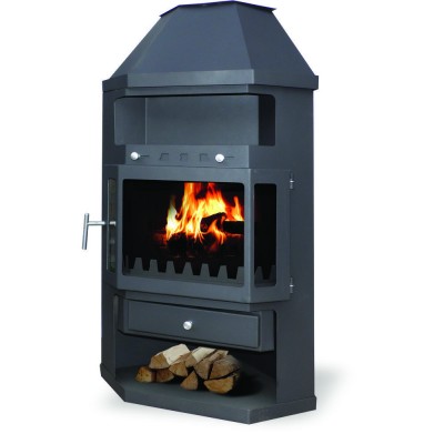 Piec na drewno Zvezda Fantasia, 10.8 kW - 