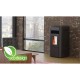 Piec / Kominek na pellet z płaszczem wodnym Alfa Plam Dino 27 Czarny, 27kW | Piece / kominki na pellet z płaszczem wodnym | Piece na pellet / Kominki na pellet |