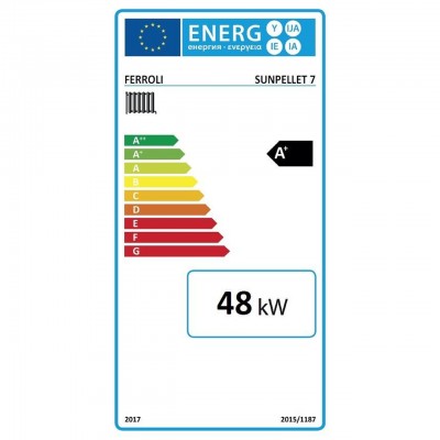 Kocioł na pellet Ferroli SUN PELLET 7, 48 KW - Kotły na pellet (zestawy)