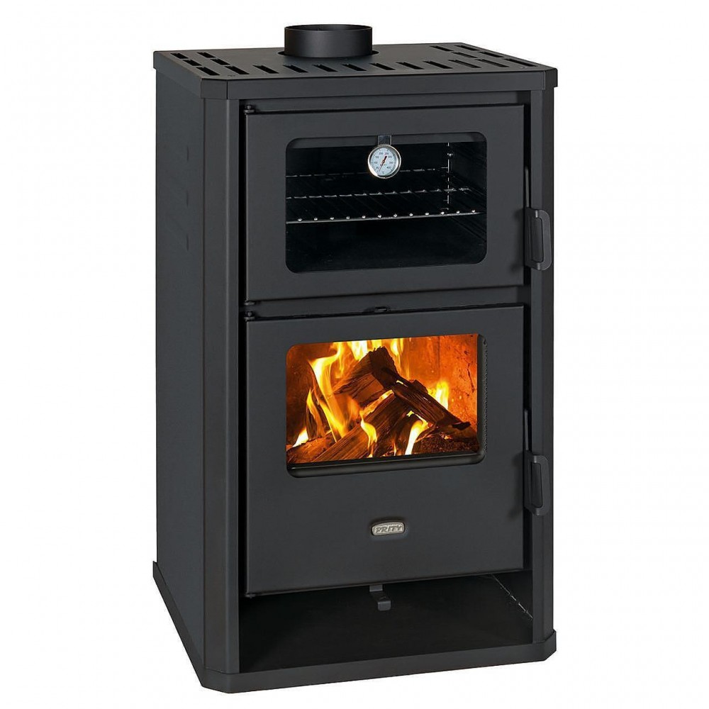 Piec z piekarnikiem na drewno Prity FG D, 14,2 kW | Bezpośrednie piece na drewno | Piece na drewno |