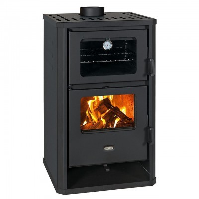 Piec z piekarnikiem na drewno Prity FG D, 14,2 kW - Piece na drewno z piekarnikiem