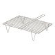 Przenośny grill Bonne Grill do użytku podczas kempingu, 80x40cm | Grille do grilla | Akcesoria do grilla |