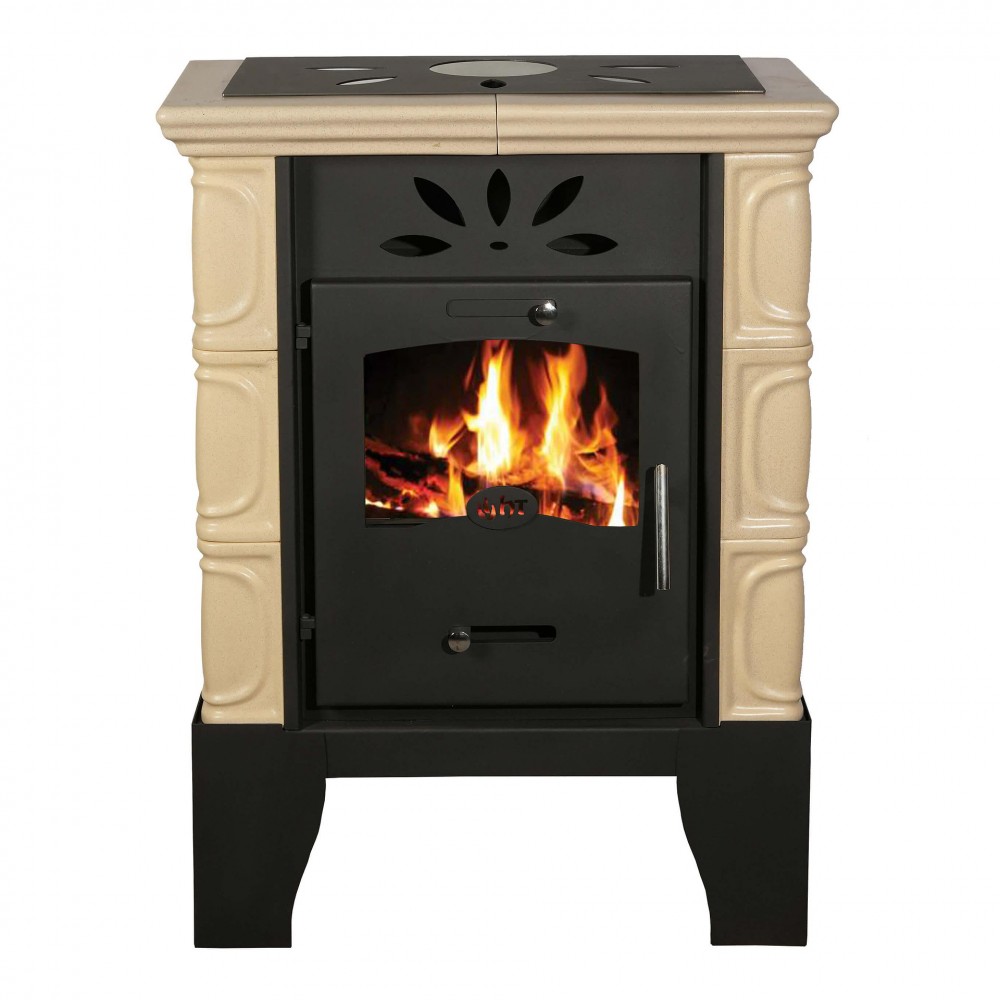 Piec na drewno Horvat Thetford HT9-3 Beige, 9 kW | Bezpośrednie piece na drewno | Piece na drewno |