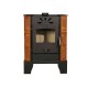 Piec na drewno Horvat Thetford TK9-3, Brązowy, 9 kW | Bezpośrednie piece na drewno | Piece na drewno |