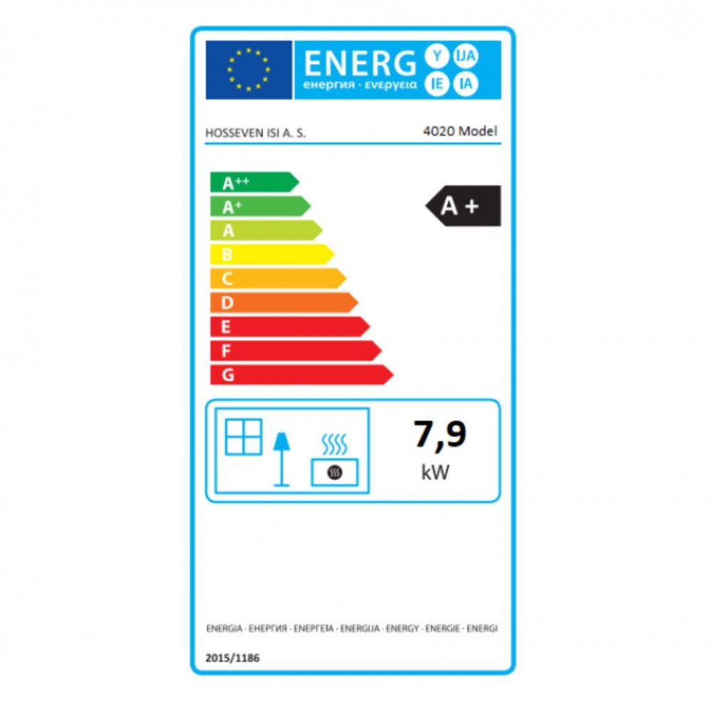 Kuchenka na drewno Balkan Energy 4020 Bordoski, z żeliwną płytą wierzchnią, 7.9 kW | Kuchenki na drewno |  |