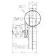 Wentylator wyciągowy SITGroup LN2 Natalini do pieców pelletowych Eco Spar, Adler, Edilkamin, MCZ, Red i inne, Maksymalny przepływ powietrza 285 m³/h | Wentylatory do pieca na pellet | Części do pieca na pellet |