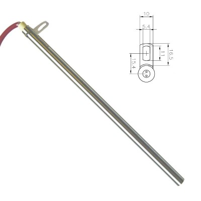 Zapalarka / Grzałka do pieca na pellet Edilkamin i innych, długość całkowita 280mm, moc 470W - Zapalarki / Grzałki do pieca na pellet